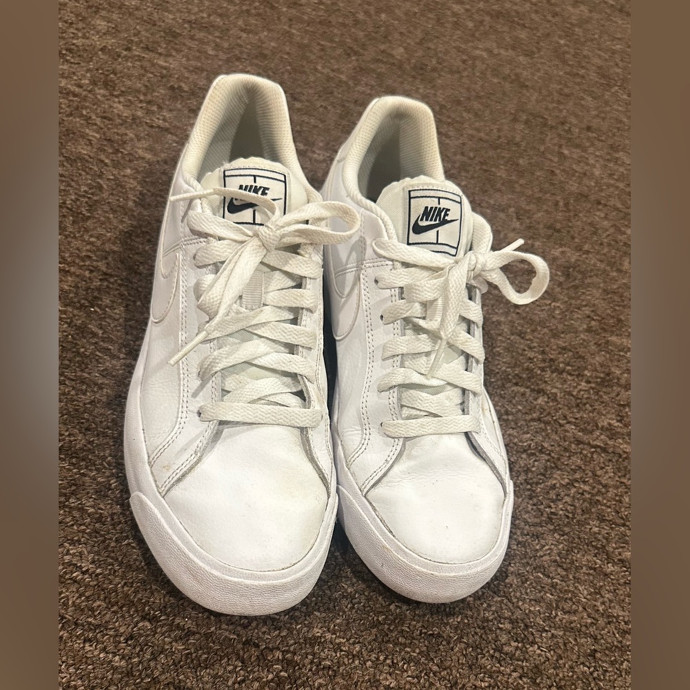 NIKE Court Royale Women’s Sneakers US 10 White A02810-102 Leather Trainers